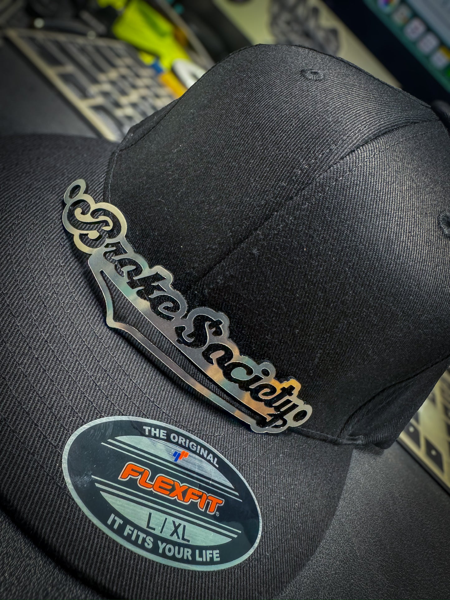 Broke Society – Metal Emblem Hat