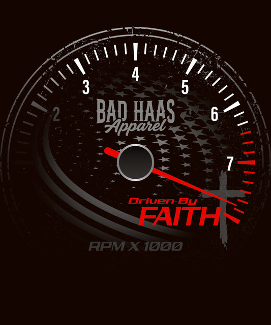 Driven by Faith Tee – RPM Edition