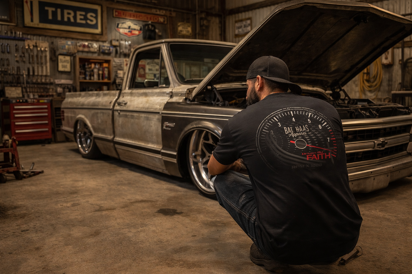 Driven by Faith Tee – RPM Edition
