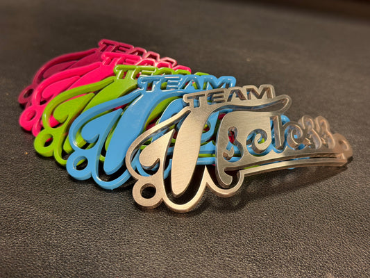 Team Useless Interchangeable Metal Emblem