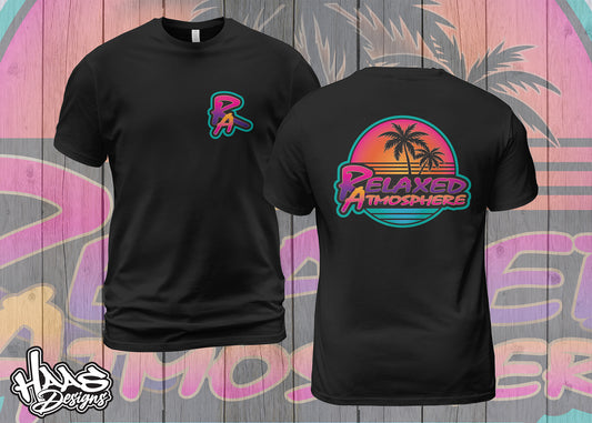 Relaxed Atmosphere 80s Beach Tee